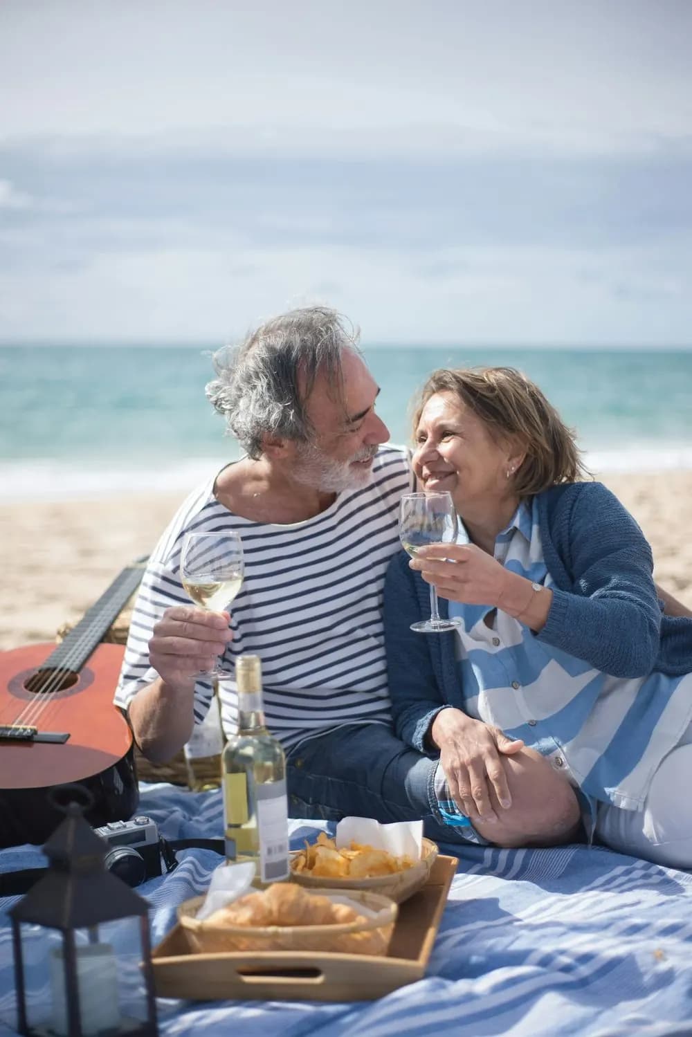 Retirement Permit — couple enjoying beach life in Mauritius
